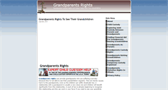 Desktop Screenshot of newgrandparentsrights.com